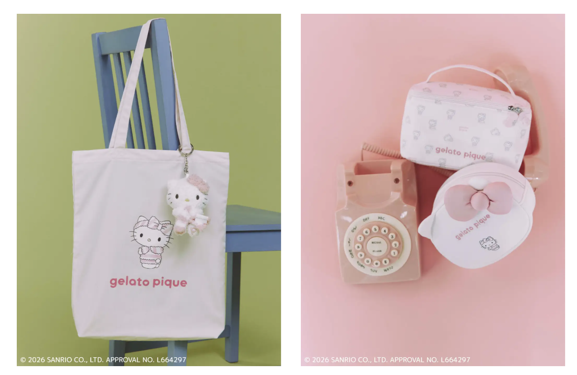 gelato pique × サンリオが夢のコラボ♡ かわいさ満点の“GELATO PIQUE